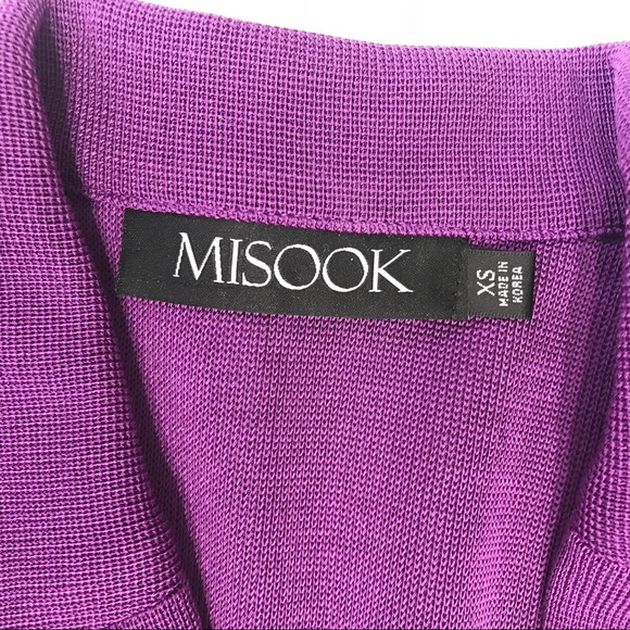 Misook Textured Ribbed Button Front Blazer… - Picture 3 of 7